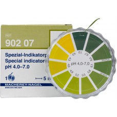 Special indicator paper pH 4.0–7.0, reel