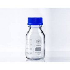 Reagent Bottle, GL45, 250ml, blue cap.