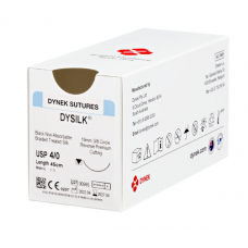 Dysilk® 3/8 Circle Reverse Premium Cutting, 16mm Neddle, USP 4/O