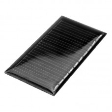 Epoxy Polycrystalline Solar Cell (Solar Panel), 0.55W, 5.5V , For DIY Solar Charge For 3.7V Battery 80*45MM