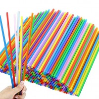 Drinking Straws, colorful, 190mm length, pack of 100