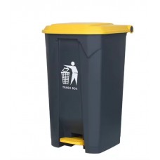 Step on Waste Bins with Pedal, Plastic, cap. 80L