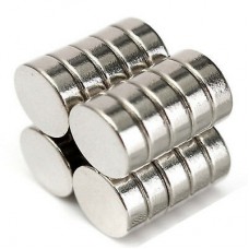 Magnet, cylinder, neodymium, 14x5mm (DxL)