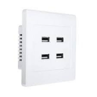 gallery/wall outlet with 4 usb charging port